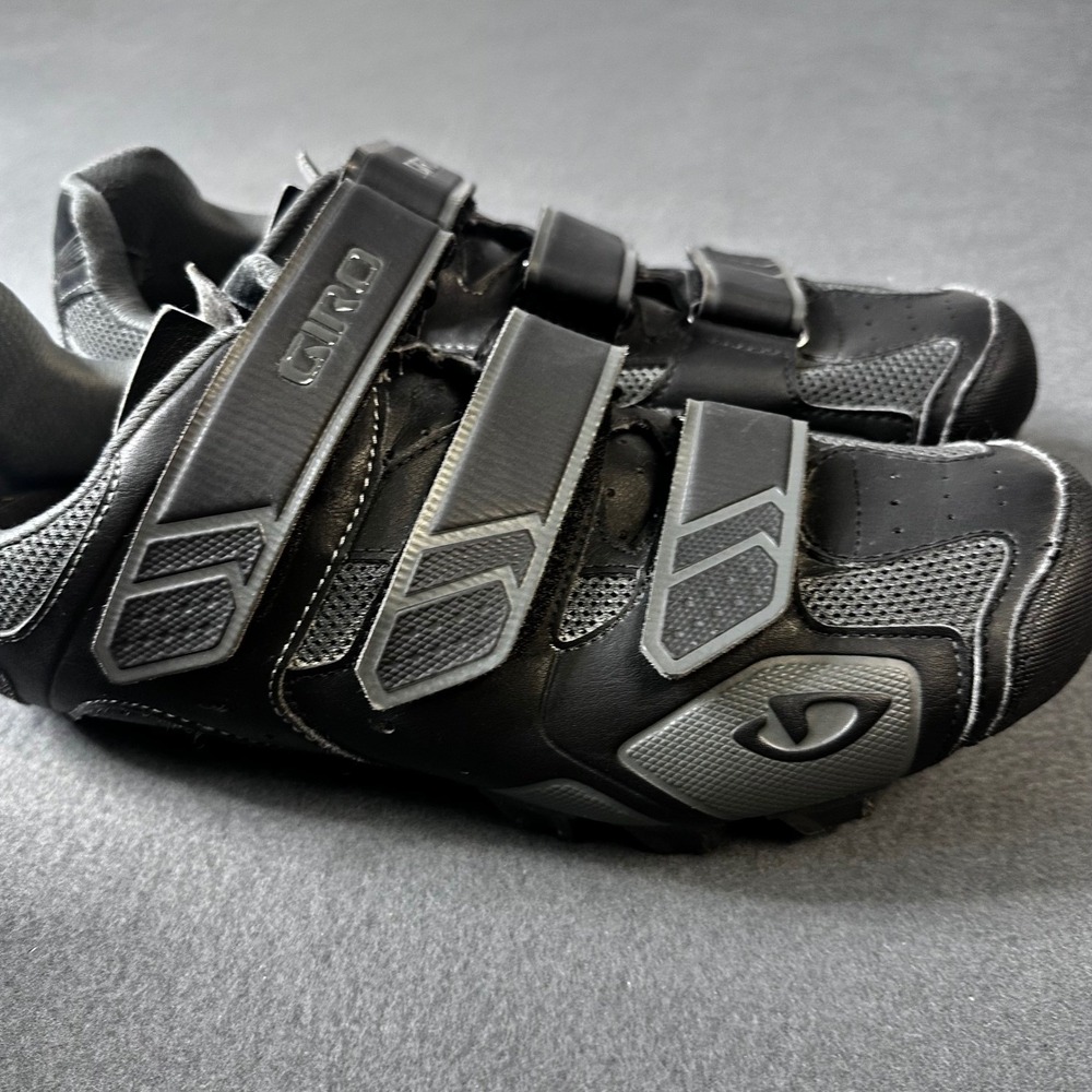 Giro Carbide R Mountain Bike Shoes Black Charcoal Mens MTB Cycling Shoes - Picture 7 of 14